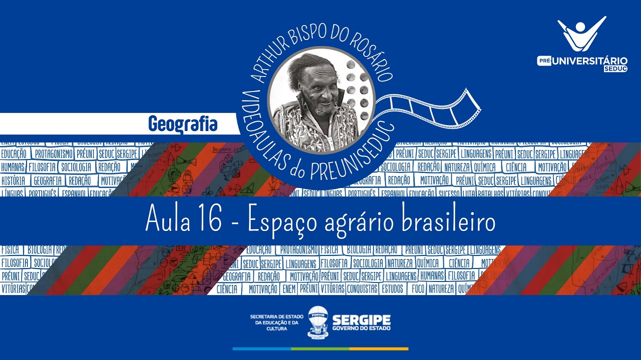 AULA 16 - ESPAÇO AGRÁRIO BRASILEIRO - GEOGRAFIA / PREUNISEDUC