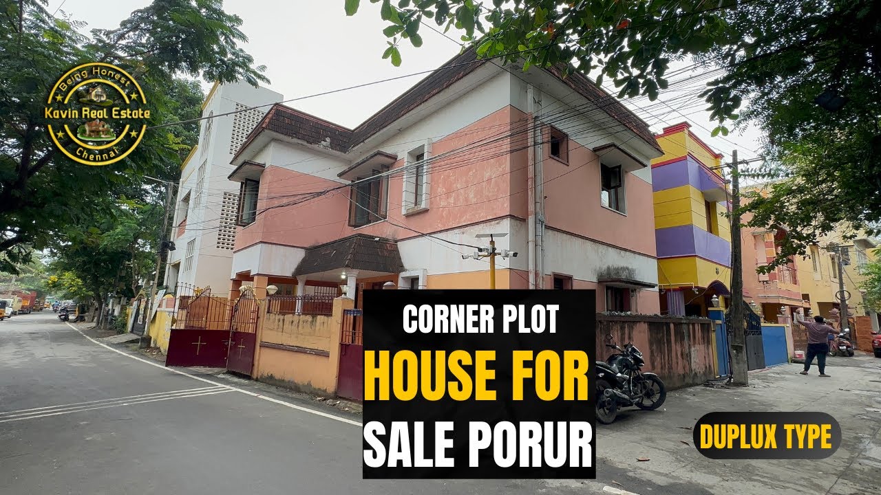 ID 2560 - House For Sale in Porur ||Nr Arcot Road || Corner ||North West||Duplex House||