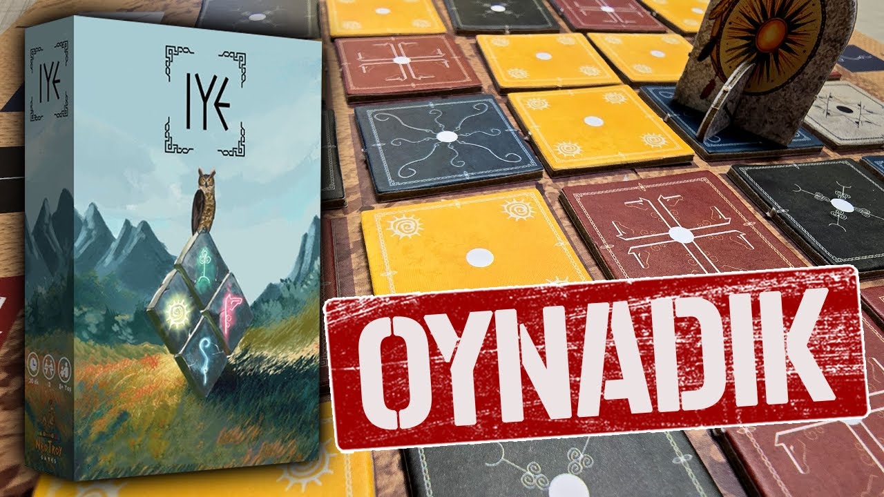 Tasarımcısını Kendi Oyununda Yendik | 2 Kişilik Strateji Kutu Oyunu İye