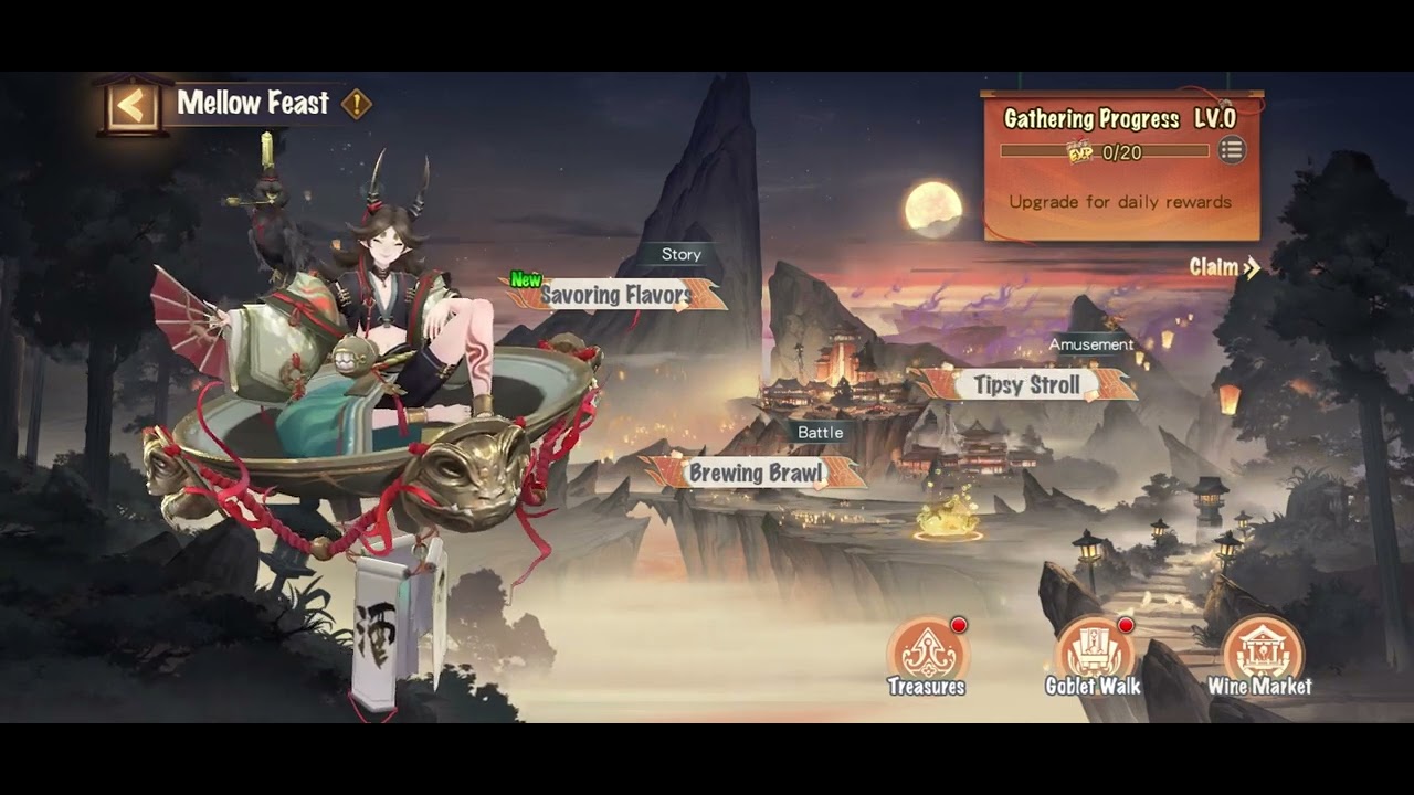 Onmyoji - Mellow Feast(SP Ambrosial Hoshiguma Doji Event Theme)