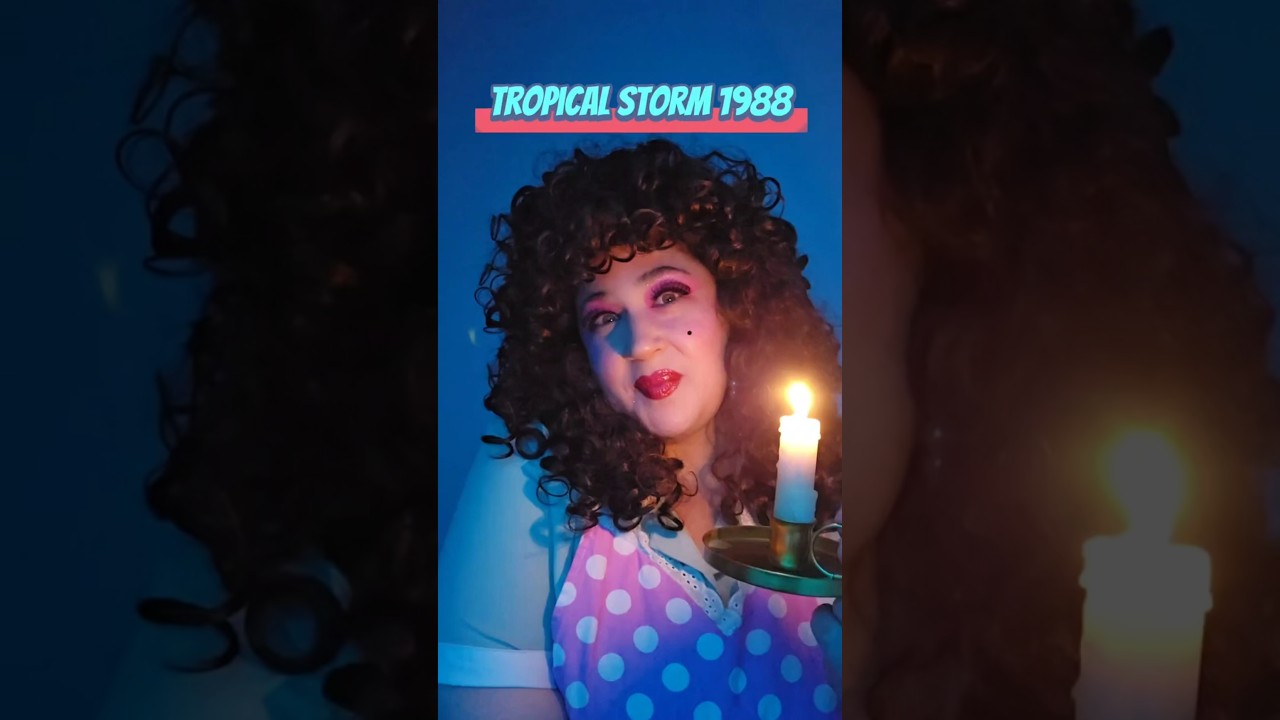 Tropical Storm 1988, Part #nellsdiner #80s #80sretro #tropicalstorm #charactercomedy