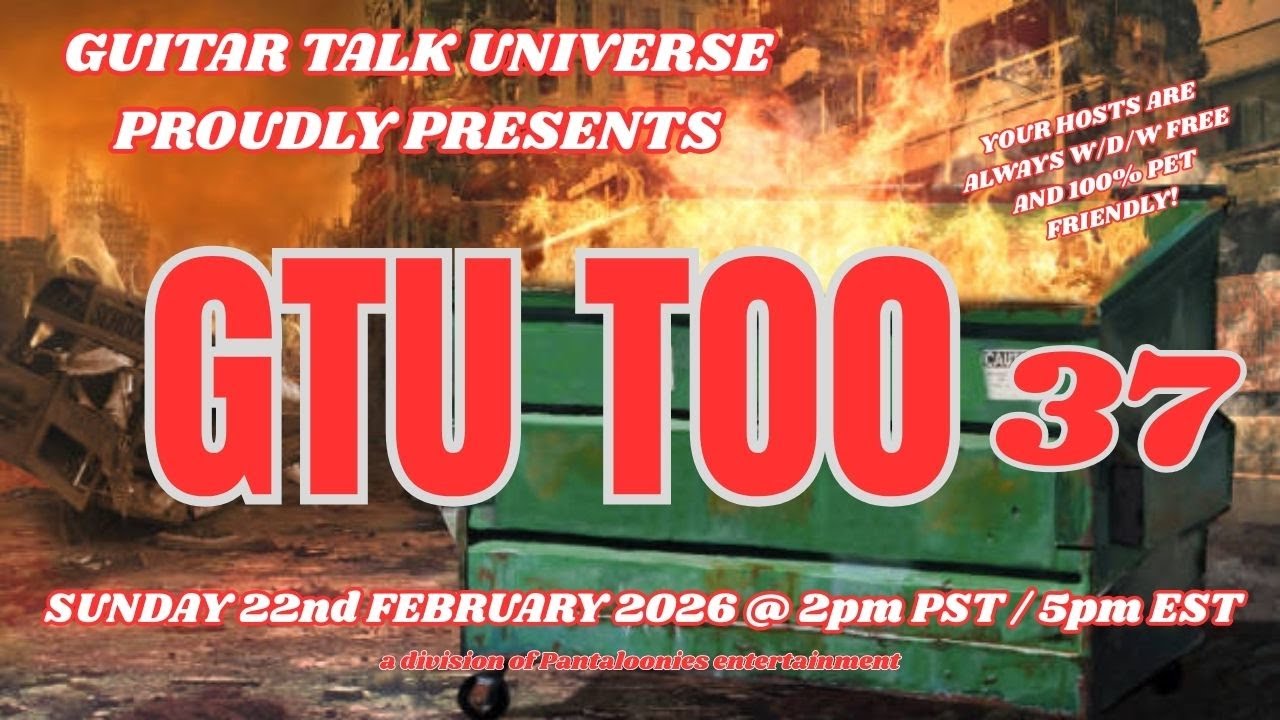 #MARS - #GUITAR TALK UNIVERSE - #GTU TOO - EPISODE THIRTY-SEVEN 📱