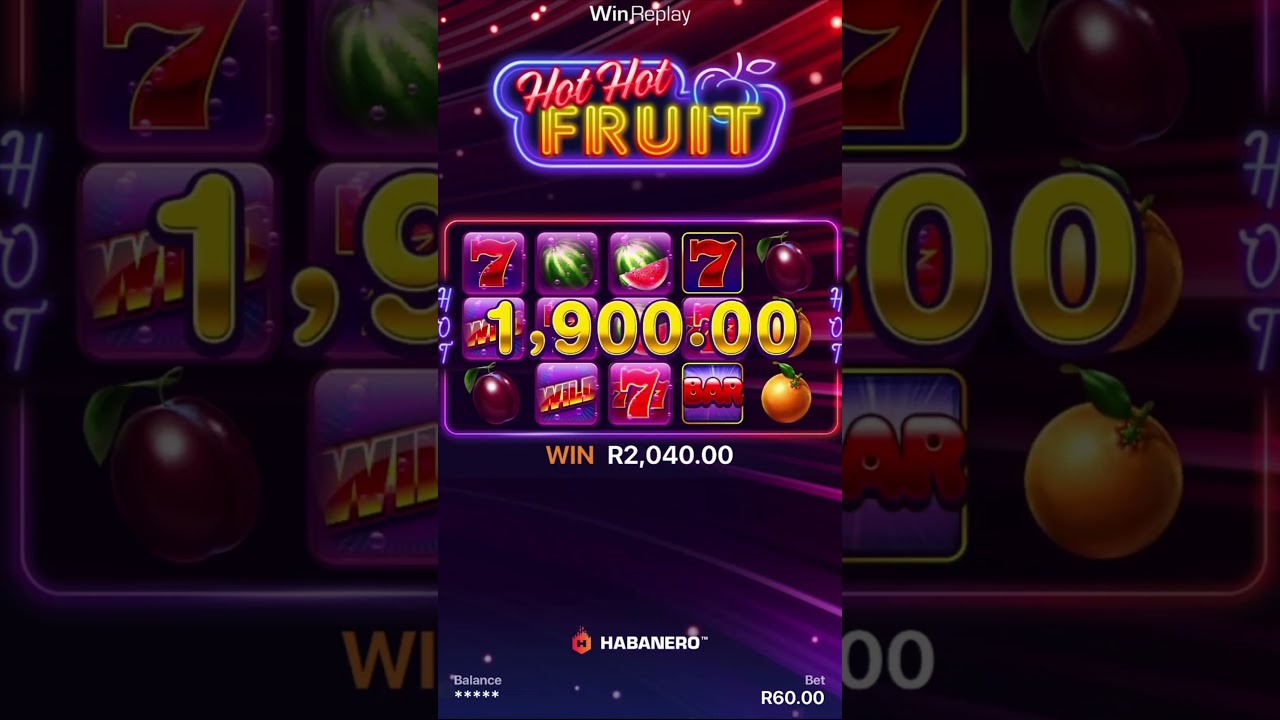R60 FEATURE HOT HOT FRUITS!!! 