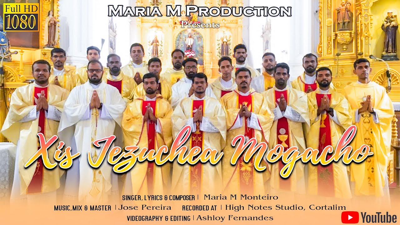 XIS JEZUCHEA MOGACHO | Pastor's Day | New Konkani Song 2022 | Maria M. Production