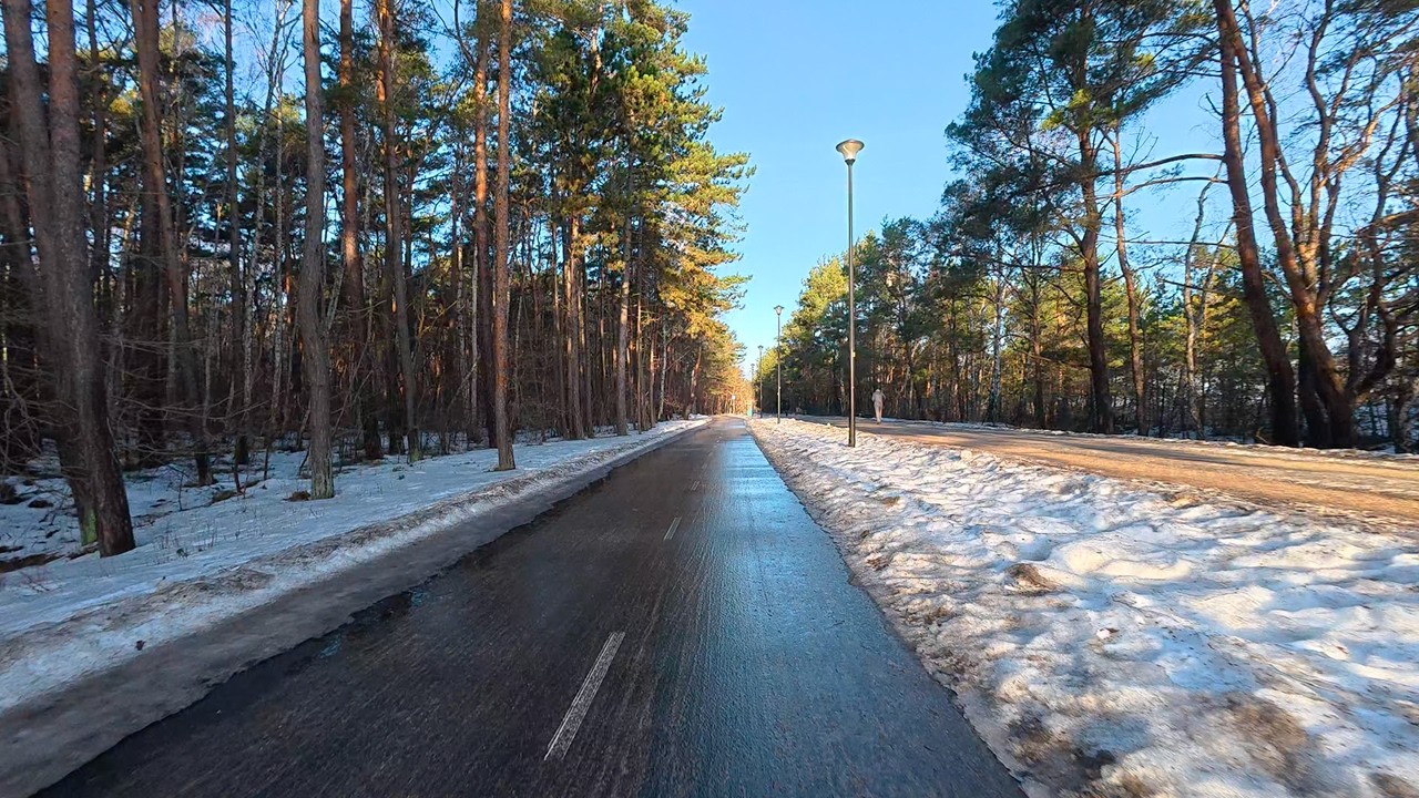 [4K] A relaxing drive along the Baltic coast - DJI Osmo Nano