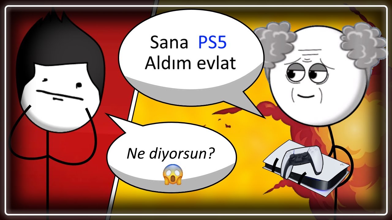 Dede'nin Sana PS5 Yerine PS2 Alması Ne Hissettirir? 🎮😱 | ANİMASYON