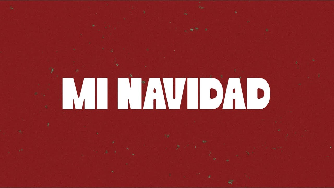 ESPONTANEO - Mi Navidad (VideoLyrics)