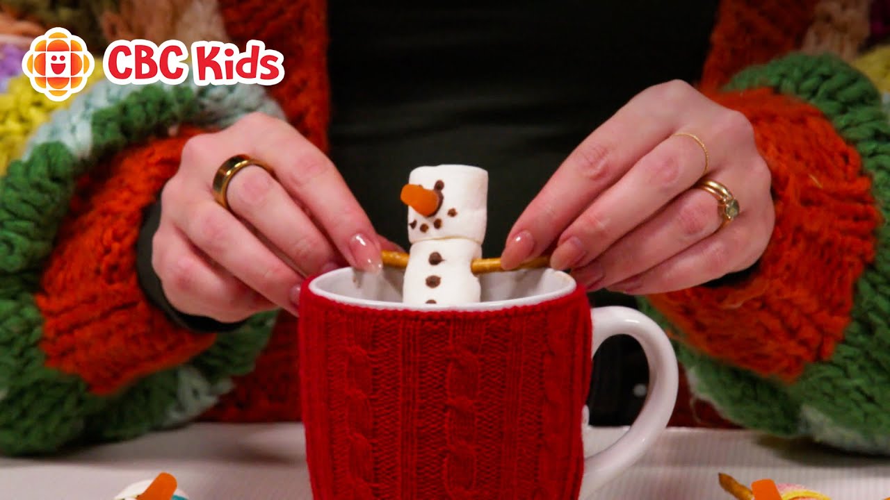 Make a Hot Chocolate Marshmallow Friend! | CBC Kids