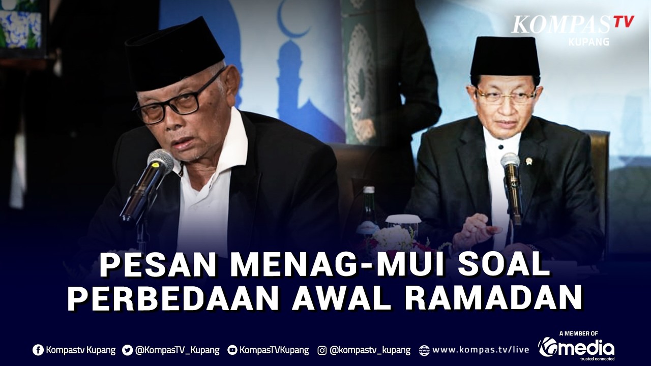 Pesan Menag dan MUI soal Perbedaan Awal Puasa Ramadan