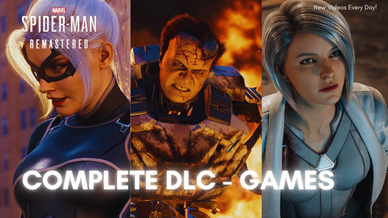 The Full Story of Black Cat, Hammerhead & Silver Sable | Marvel's Spider-Man (All DLCs Movie)