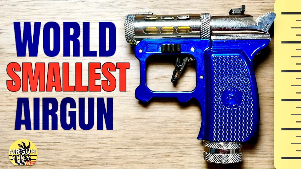 THE SMALLEST CO2 AIRGUN IN THE WORLD | Full Metal | Multi Barrel