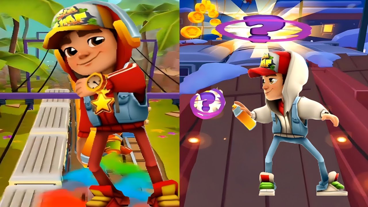 Subway Surfers Subway City Xmas 2022 vs Subway Surfers Mumbai Gameplay HD