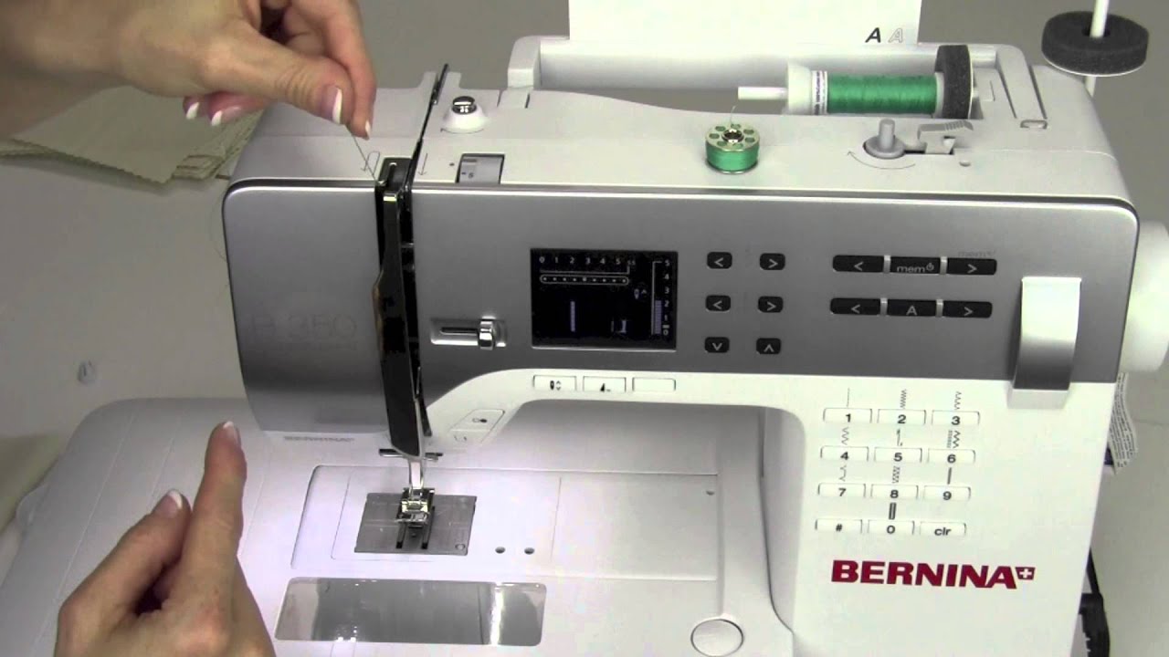 Bernina 350 04  Threading