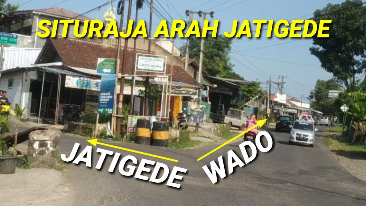 Jalan Menuju Waduk Jatigede Dari Situraja