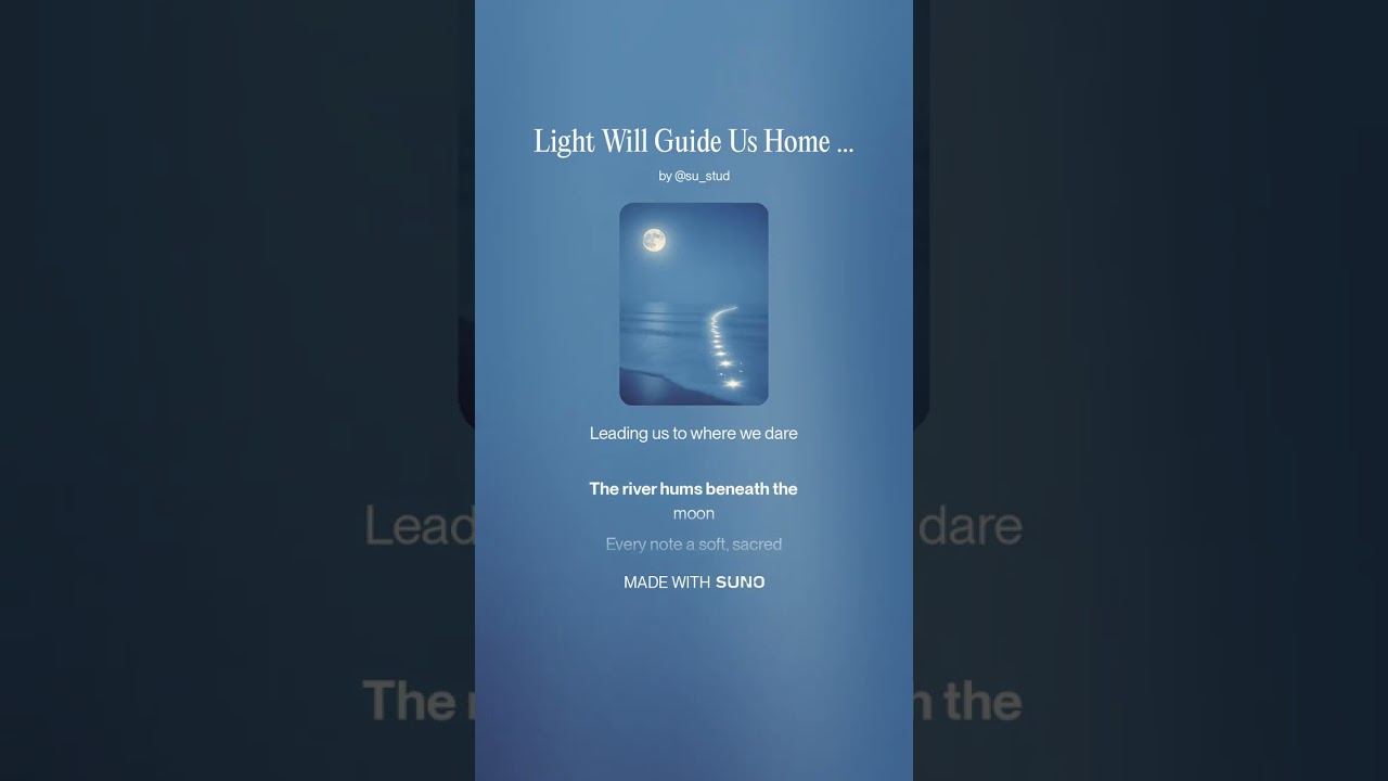 Light Will Guide Us Home Tonight