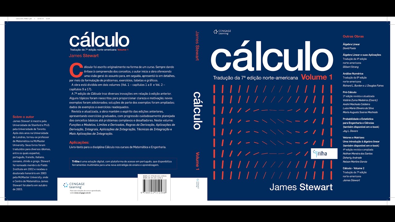 A. Testes de Verificação: Álgebra - Cálculo, volume I  - Livro de James Stewart. Parte 3