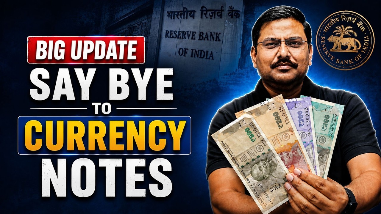 RBI&rsquo;s BIG Move! India May Replace Paper Notes With Plastic Currency | Shyam Sir