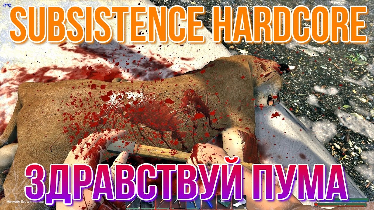 SUBSISTENCE Hardcore Здравствуй пума