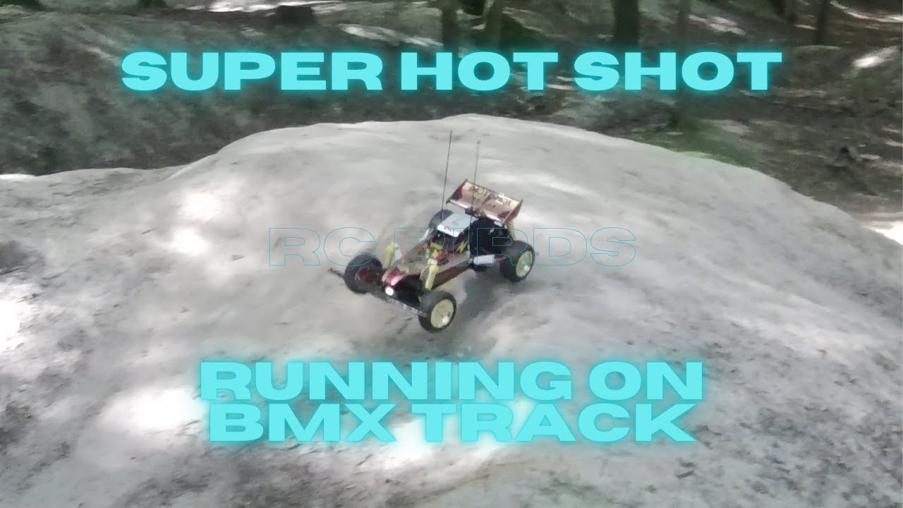 Tamiya Super Hot Shot: Fun Run on a BMX Track