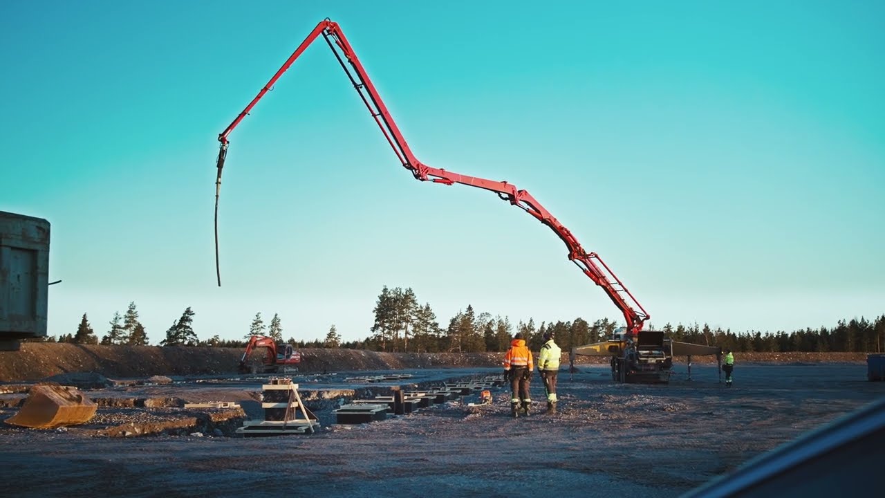 Teollisuushallin rakentaminen - Osa 1: Perustukset