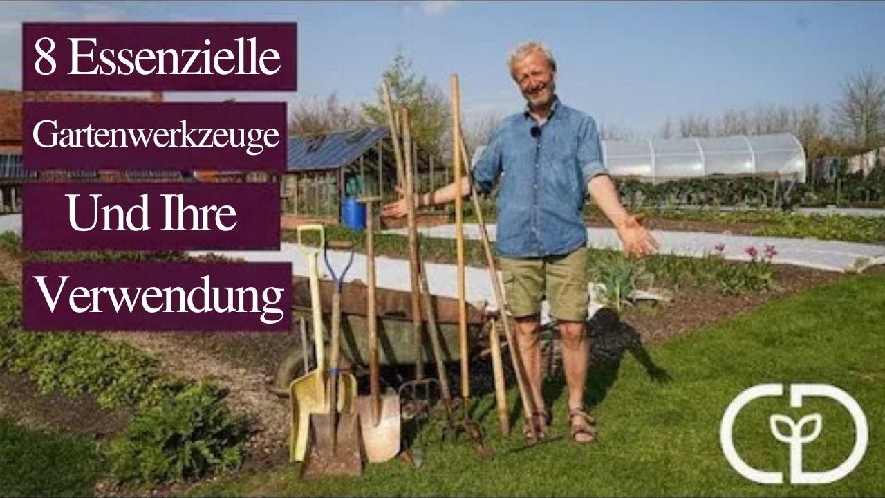 8 unverzichtbare Gartenwerkzeuge, die du kennen musst – und wofür sie gut sind
