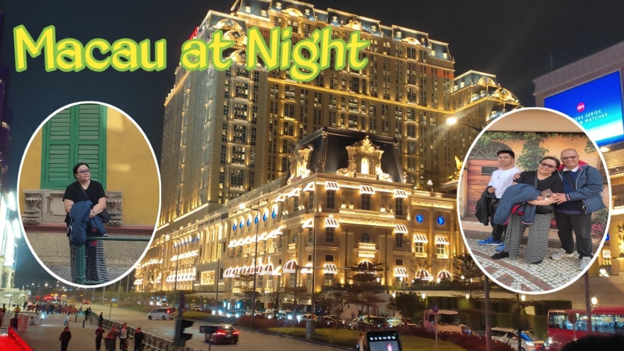Macau Trip Episode 2 - 0pen Bus Night Tour of Macau