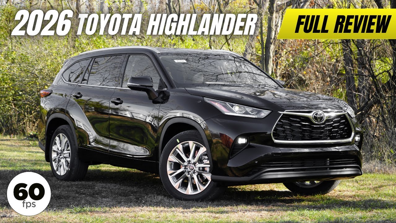 Обзор Toyota Highlander 2026 года | БОЛЬШИЕ изменения в 2026 году!
