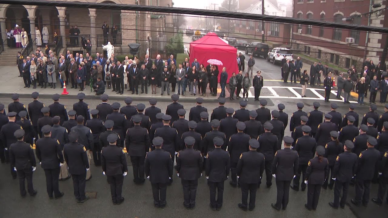 Yonkers sergeant killed in crash remembered at funeral