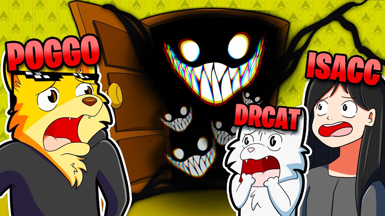 ROBLOX DOORS MA NELLE BACKROOMS CON ISACC E DRCAT! SUPERIAMO 100 PORTE ASSURDE?! *NUOVI MOSTRI*