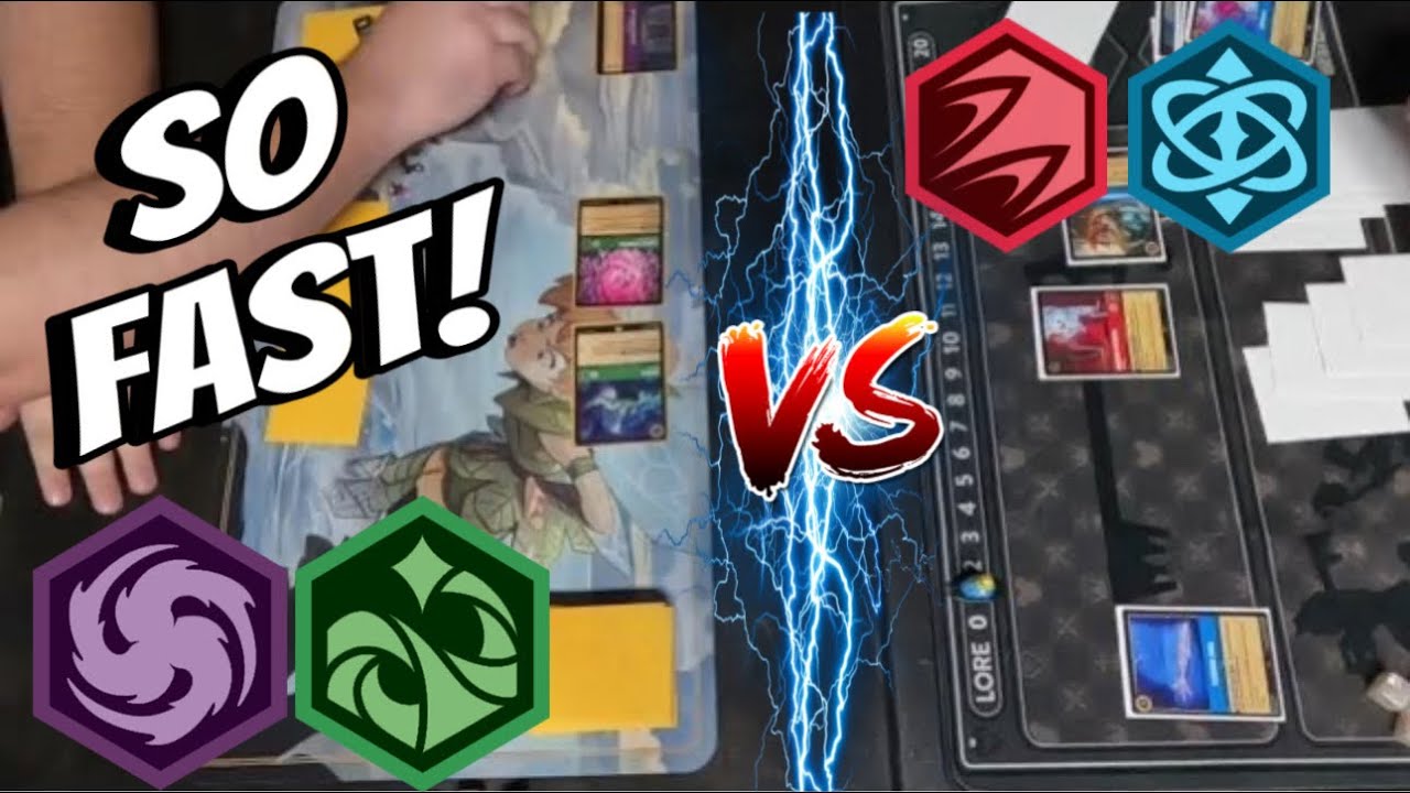 This deck is so fast! #disneylorcana #lorcanatcg #lorcana
