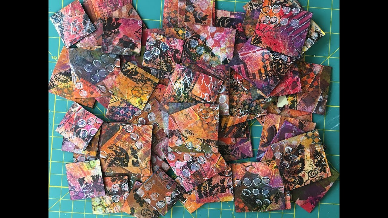 Collage/Scrap Art Tiles