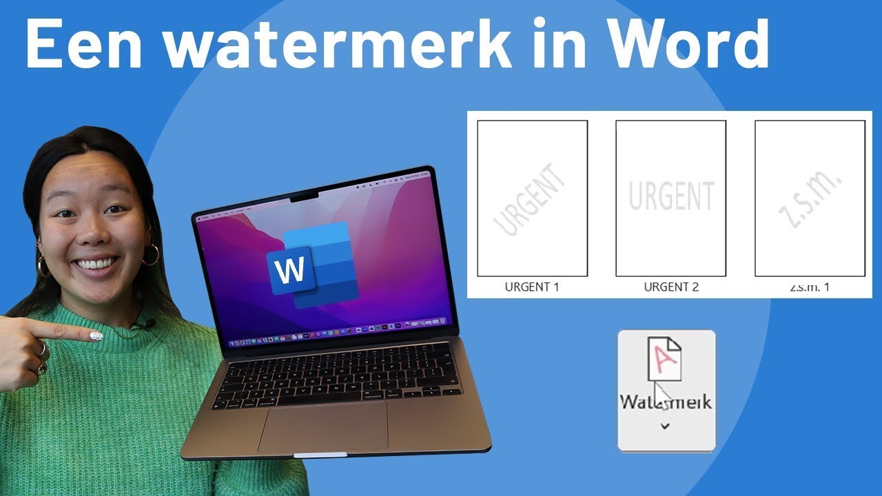 Een watermerk toevoegen aan je bestand in Word - Hoe doe je dat?