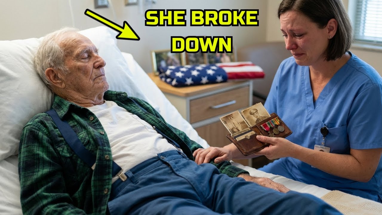 The Nurse Opened His Wallet — And Started Crying
