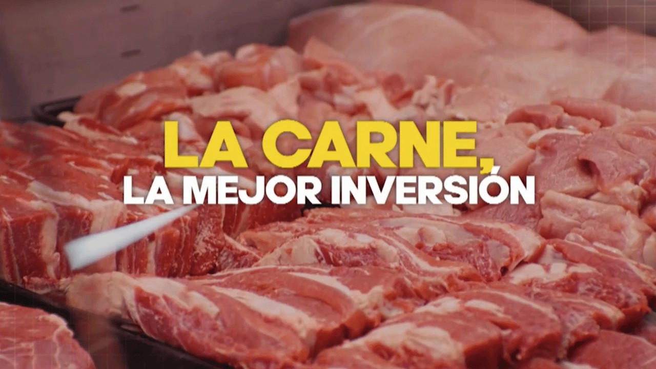 La carne, la mejor inversión: al nivel del oro en cuanto al rendimiento