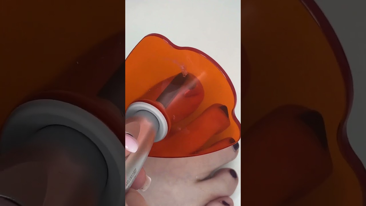 Устанавливаю себе титановую нить на ноготь #nails