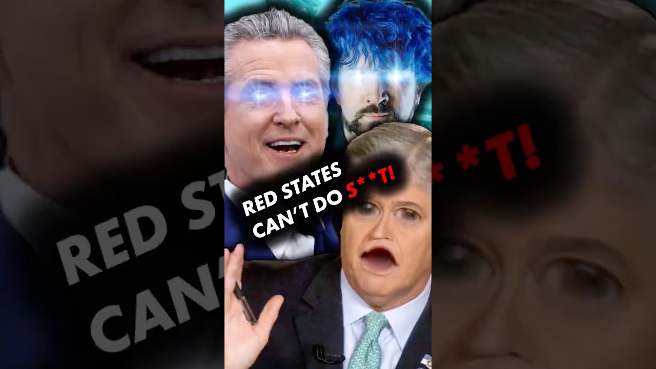 DEMOCRAT STATES MAKE MONEY REPUBLICAN STATES ARE A DRAIN #politics #debate #destiny #newsom #liberal