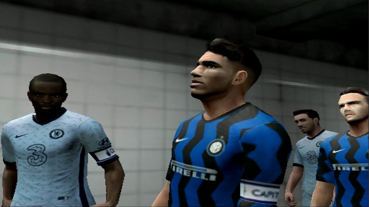 PES 2021(PS2) INTER VS CHELSEA in New Kits 2020/21 Gameplay