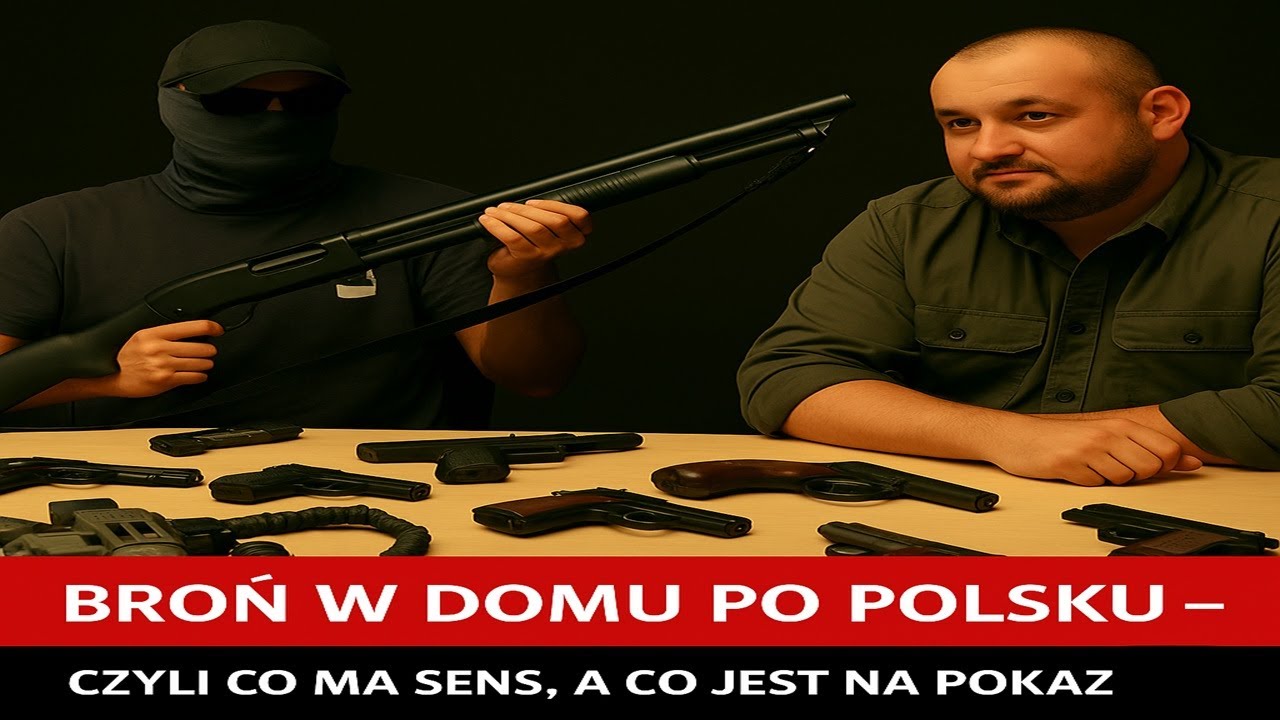 Broń w domu po polsku – czyli co ma sens, a co jest na pokaz