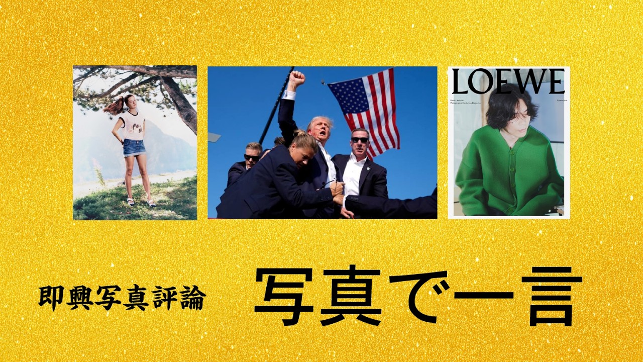 スタッフが勝手に選んだ写真で一言 / Talk about photos randomly