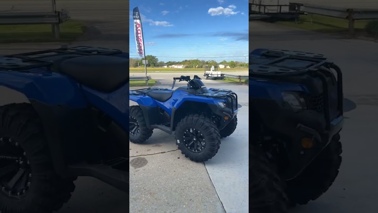 Honda ATV models in stock! #honda #hondaatv #hondarancher #lakewales #powersports #florida