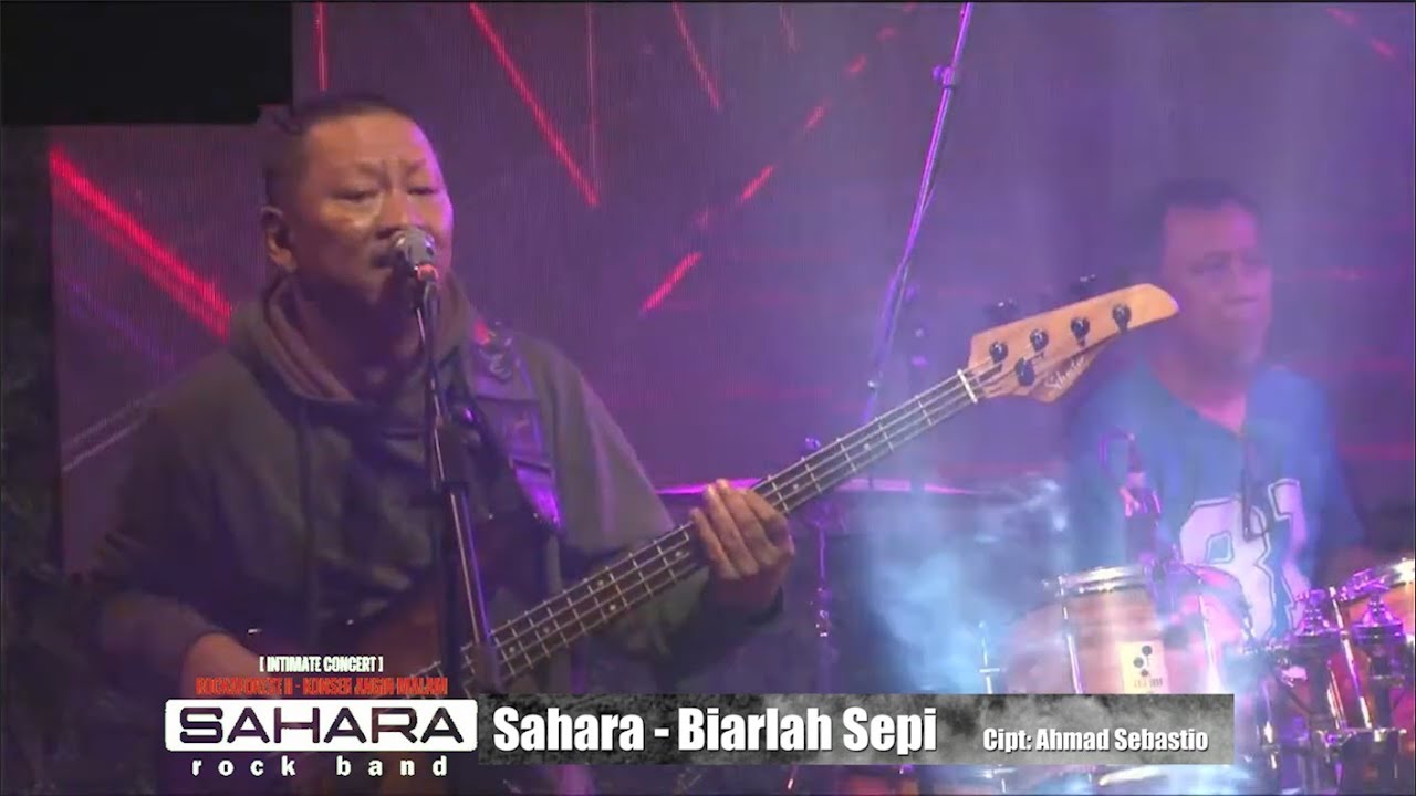 Sahara - Biarlah Sepi (live konser intimate)