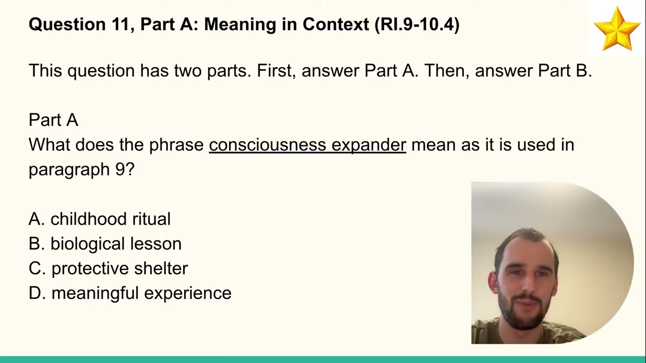 Question 11, Parts A and B Week 11 MC Review