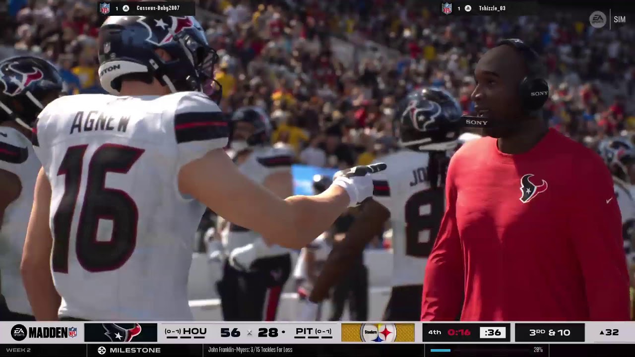 Texans vs Steelers