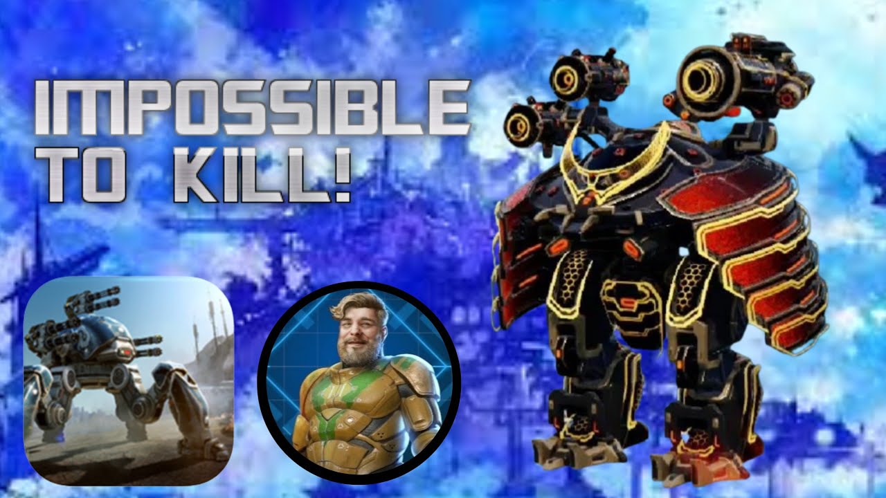 CRAZIEST HEALING I'VE EVER SEEN! ULTIMATE REVENANT HEALS 1M HP IN 5 SECONDS! INSANITY! (War Robots)