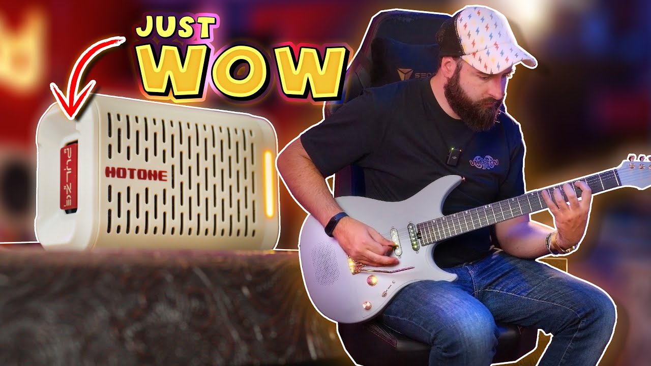 Hotone PULZE MINI Amp Modeler and Bluetooth Speaker