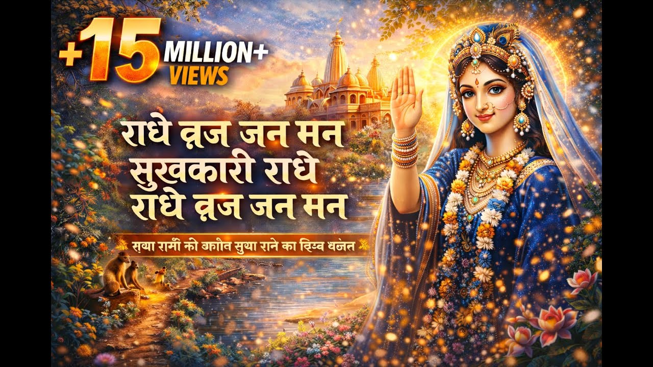 राधे ब्रज जन मन सुखकारी 🙏 | Radha Rani का चमत्कारी भजन | Radhe Braj Jan Man Sukhkari 2026