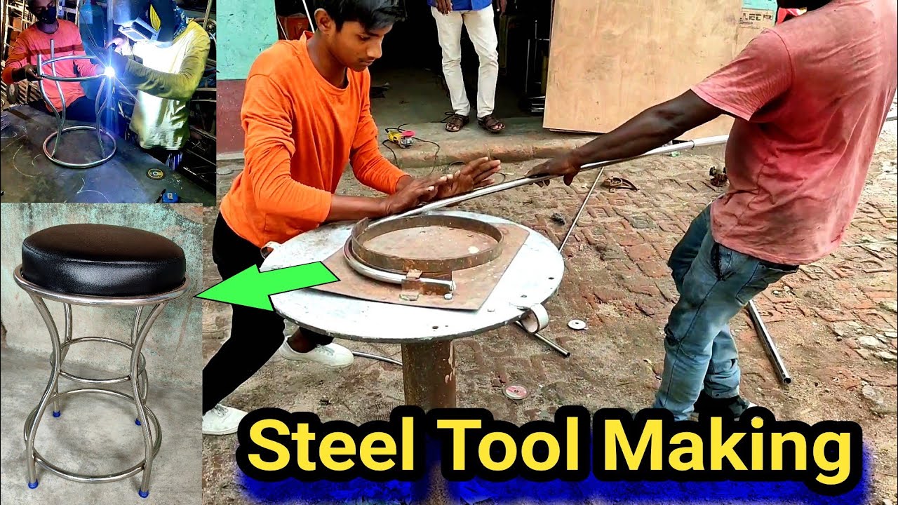 Steel Stool Making Full Process || Stainless Steel || fabrication Work