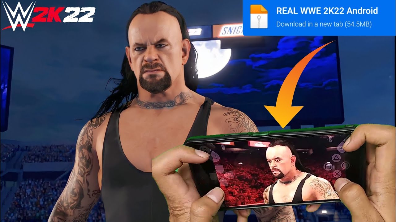 WWE 2K22 Android | Gameplay | 2022