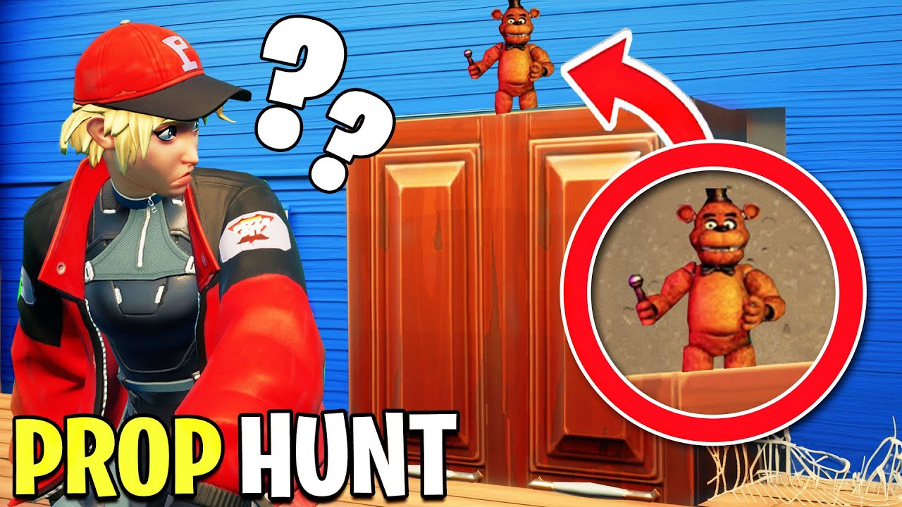 ICH TROLLE meine FREUNDE in Fortnite PROP HUNT!