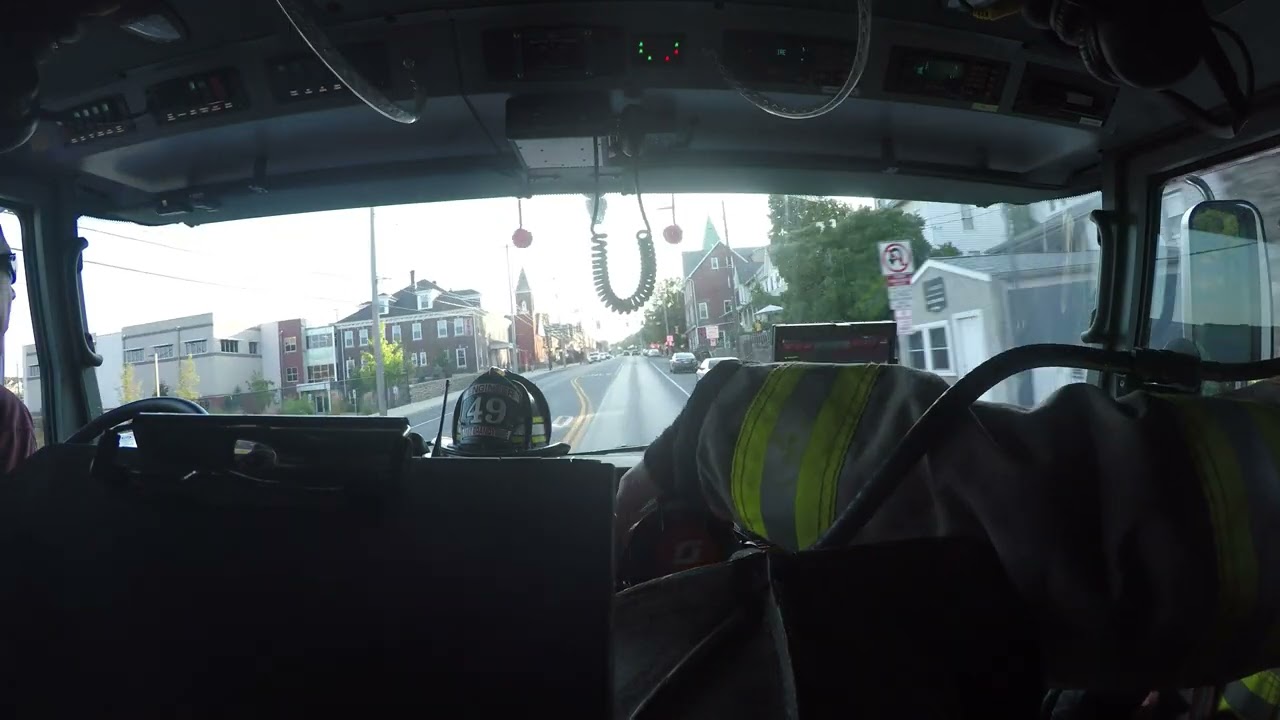 Ladder 49 Response to Working Fire